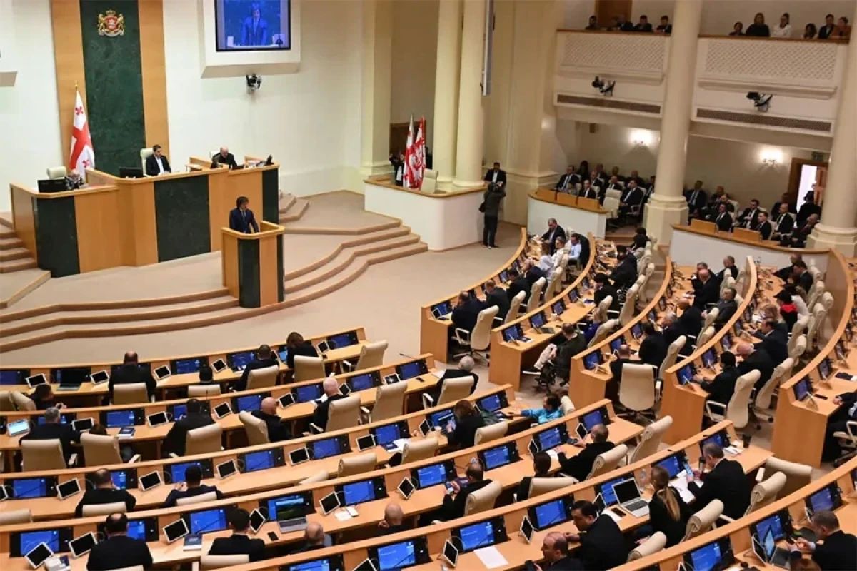 Georgian parliament passes bill on foreign agents in first reading