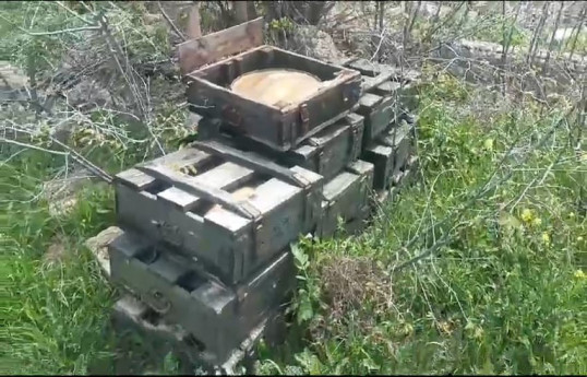 Cəbrayılda 29 ədəd tank əleyhinə mina aşkarlanıb