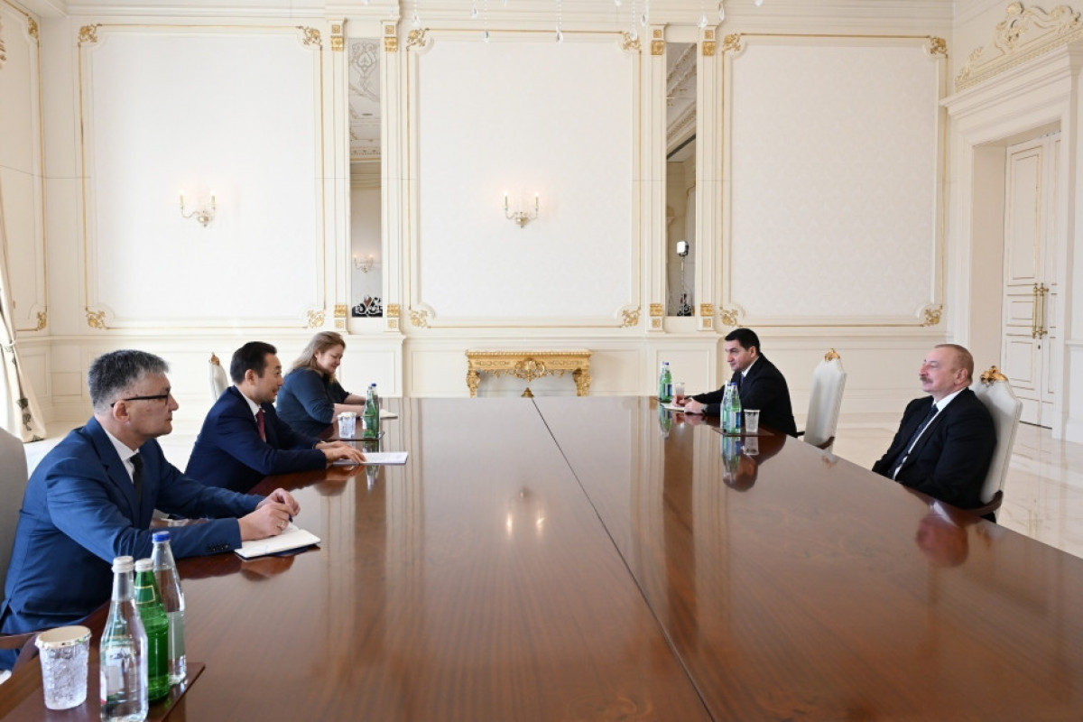 Президент Азербайджана принял генерального секретаря СВМДА