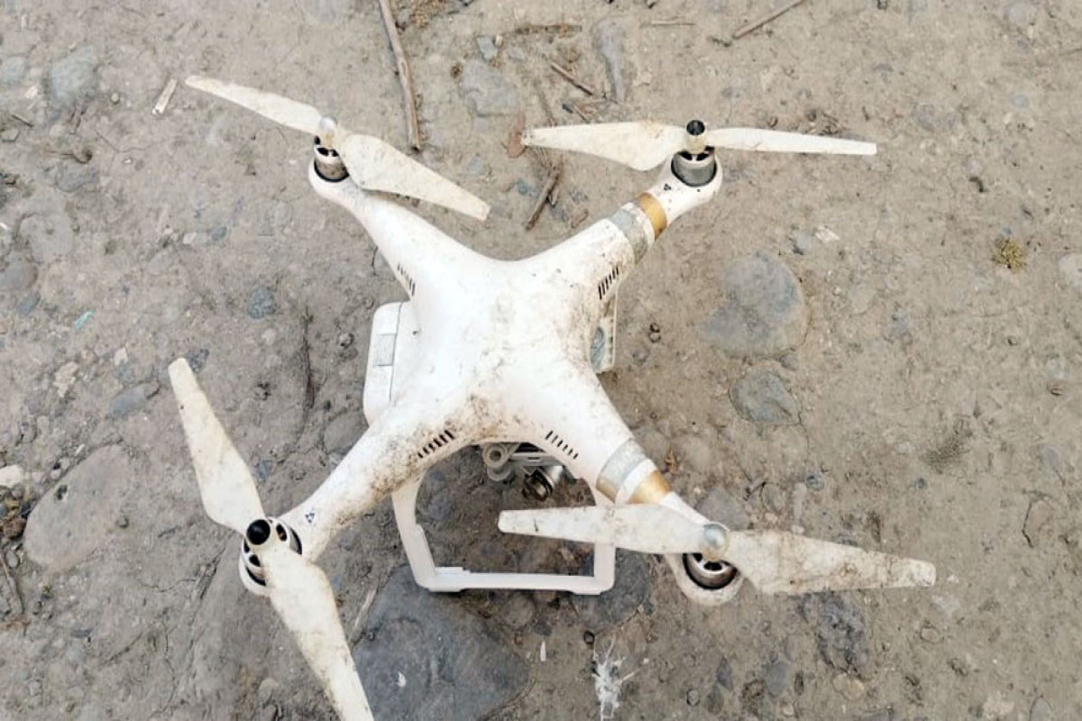 MoD: Azerbaijani Army neutralizes Armenian quadcopter in direction of Tovuz-<span class="red_color">PHOTO