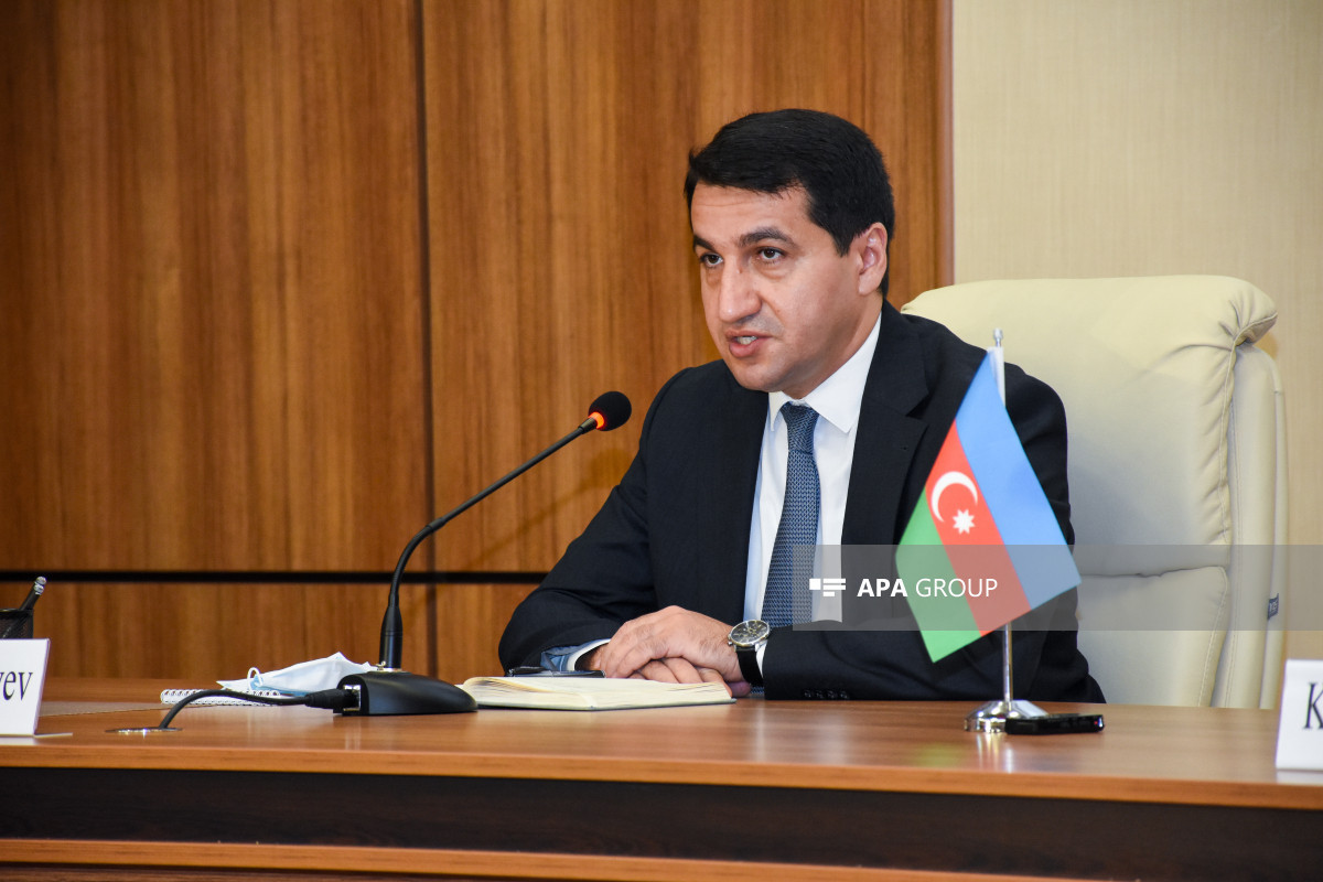 Assistant of the President of the Republic of Azerbaijan, Head of Foreign Policy Affairs Department of the Presidential Administration Hikmat Hajiyev