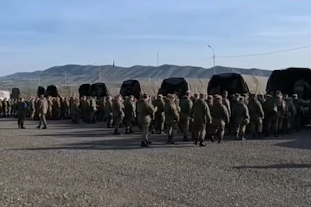New footages of Russian peacekeepers leaving Garabagh circulate in social media -<span class="red_color">VIDEO