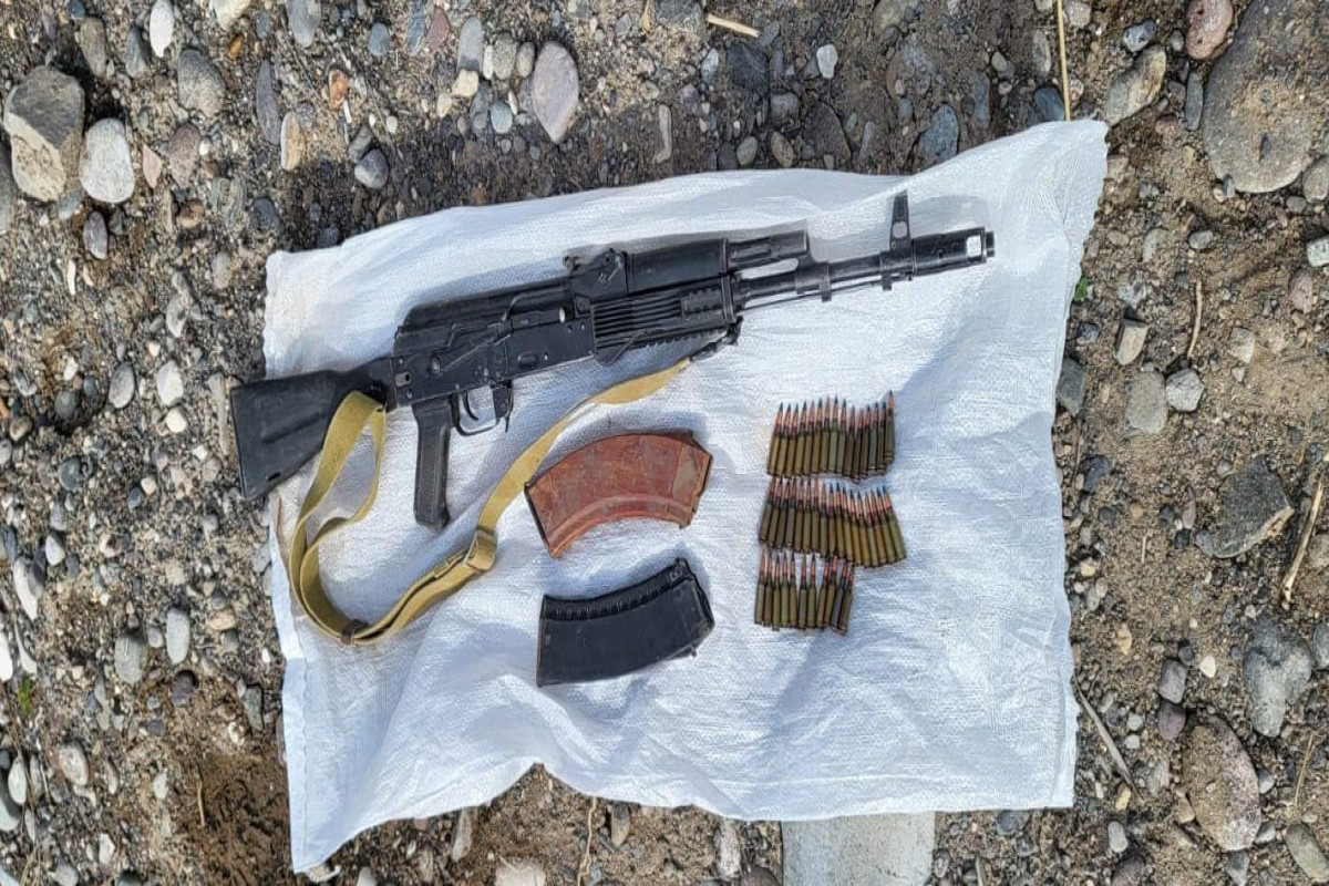Azerbaijani police found weapons and ammunition in Zangilan