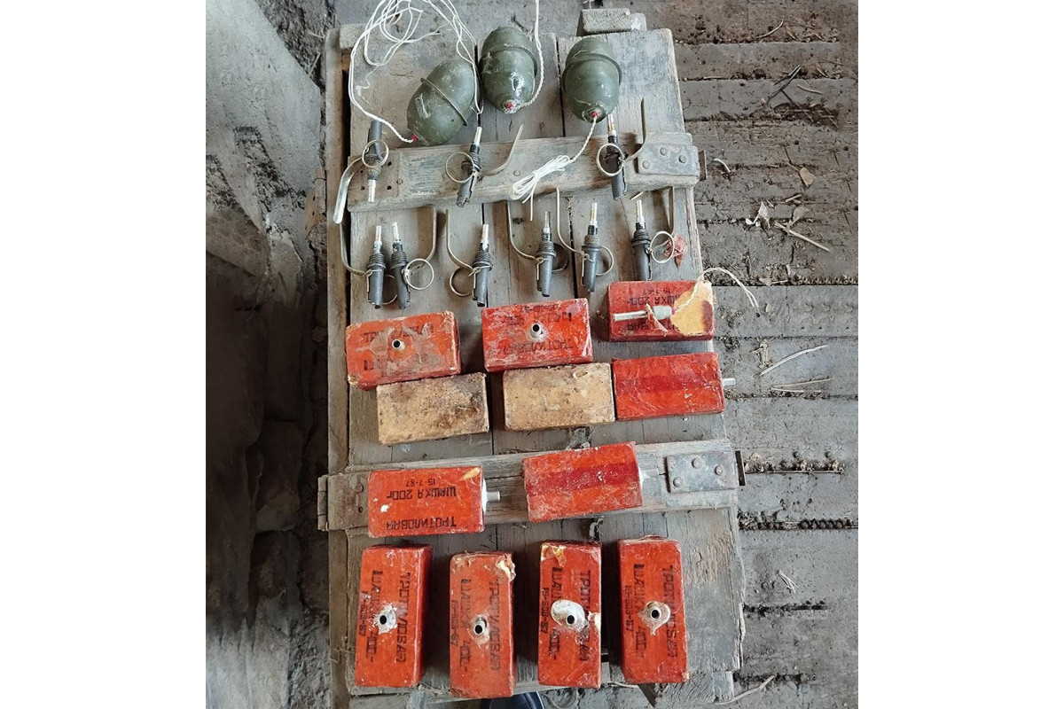 Azerbaijan discovers Armenian-made explosive devices in Khojavend-<span class="red_color">PHOTO