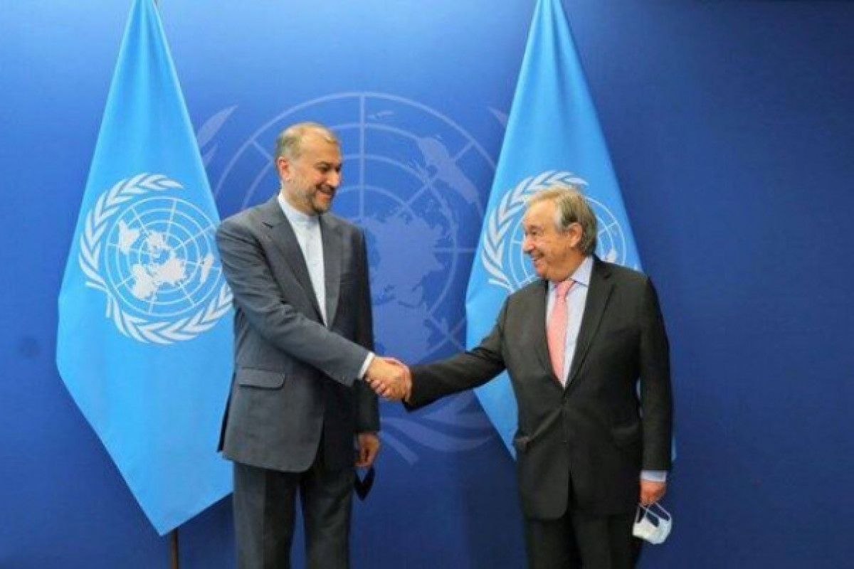 Генсек ООН на встрече с главой МИД Ирана призвал к сдержанности