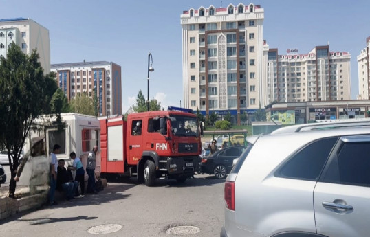 Naxçıvan Muxtar Respublikasının Fövqəladə Hallar Nazirliyi şərti yanğın təlimi keçirib