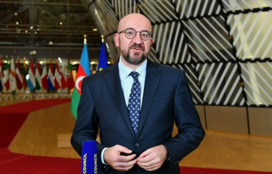 Şarl Mişel: "Ermənistan və Azərbaycan arasında razılaşmanı alqışlayırıq"