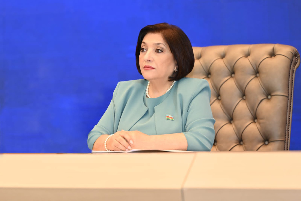 Sahiba Gafarova, Speaker of the Milli Majlis of the Republic of Azerbaijan