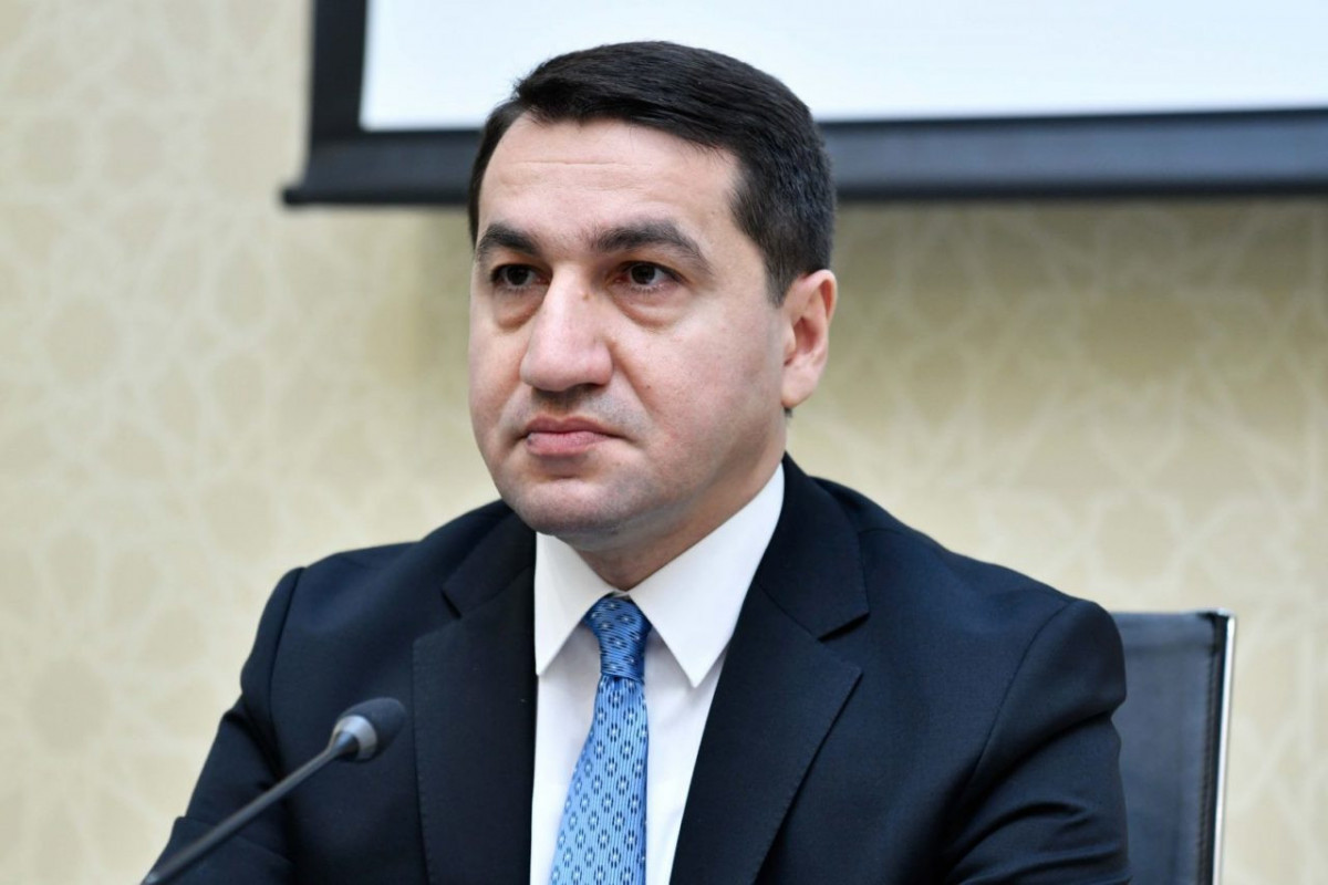 Hikmat Hajiyev, Assistant to the President of  the Republic of Azerbaijan - Head of the Foreign Policy Affairs Department of the Presidential Administration