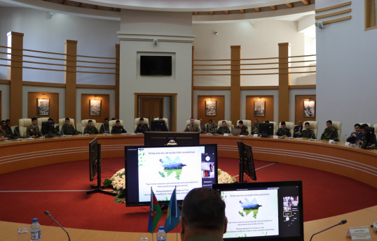 FHN Akademiyasında beynəlxalq seminar keçirilib