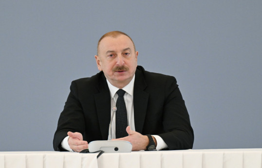 Azərbaycan Prezidenti: Neft və qaz gəlirləri işsizlik və yoxsulluq məsələlərinin həlli üçün istifadə edilib