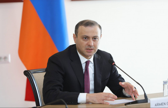 Armen Qriqoryan Təhlükəsizlik üzrə Ali Nümayəndələrin Sankt-Peterburqda keçiriləcək iclasında iştirak etməyəcək