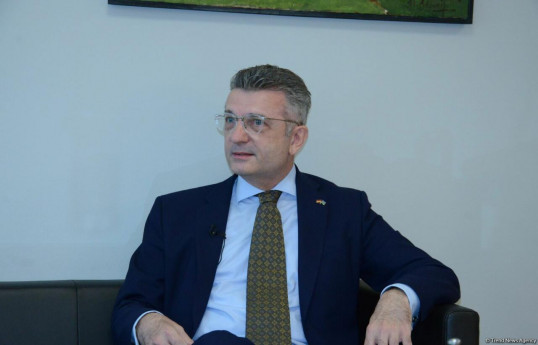 Almaniyalı səfir: Azərbaycan-Ermənistan sərhəddində ilk sərhəd nişanlarının quraşdırılması sülh yolunda gözəçarpan addımdır