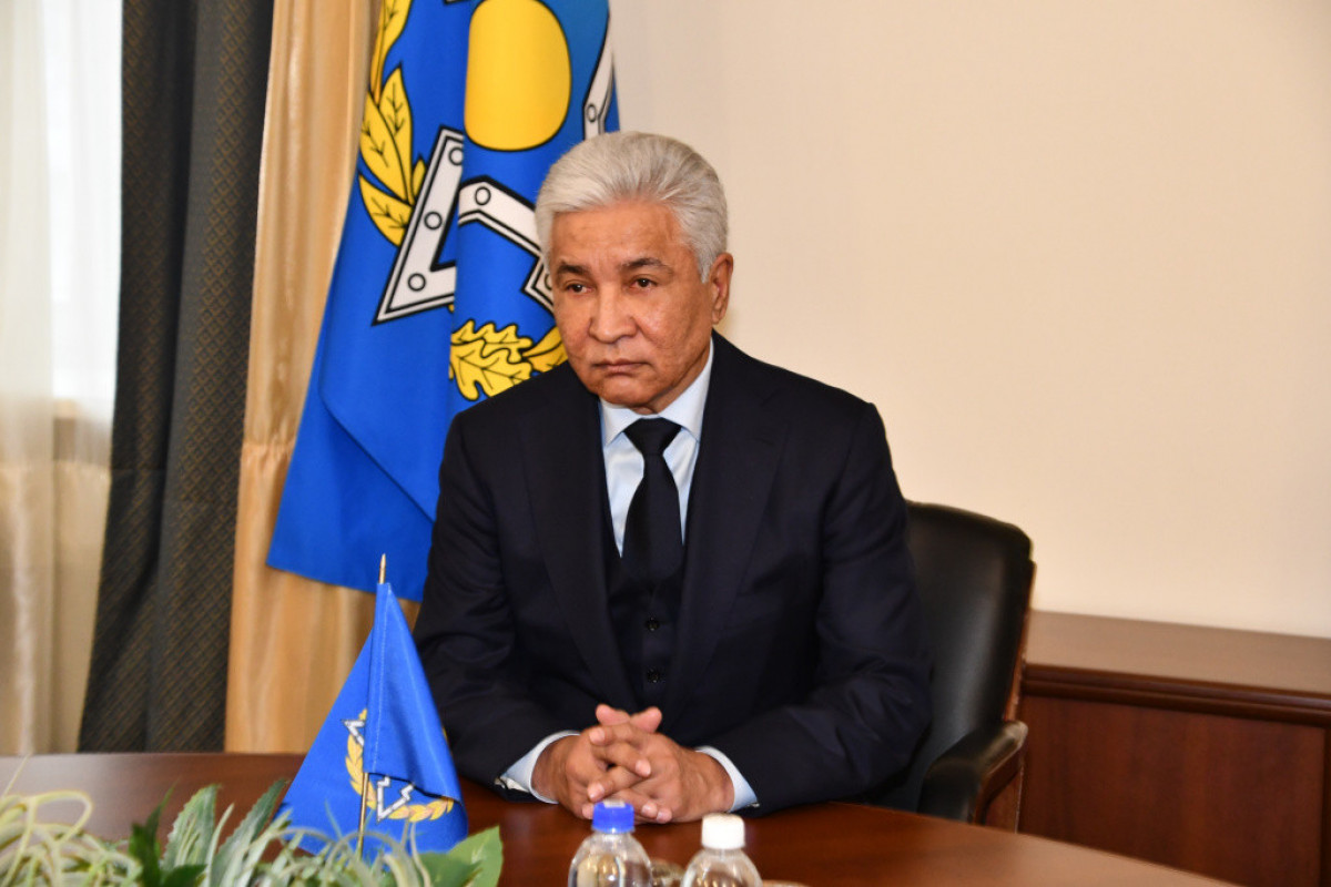 Secretary General of the Collective Security Treaty Organization Imangali Tasmagambetov
