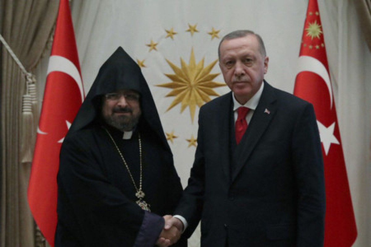 Эрдоган направил обращение к Патриарху армян Турции в связи с «событиями 1915 года»