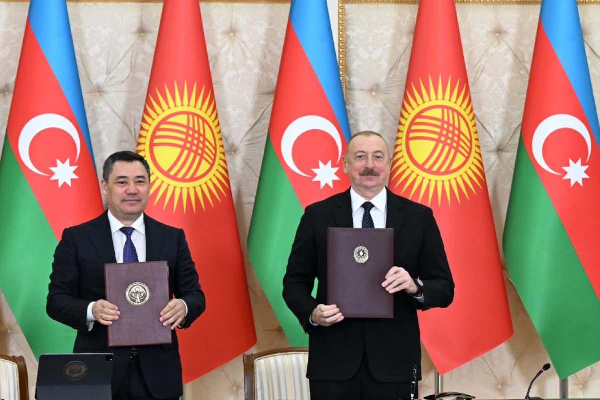 Подписаны азербайджано-кыргызские документы - <span class="red_color">ОБНОВЛЕНО-1