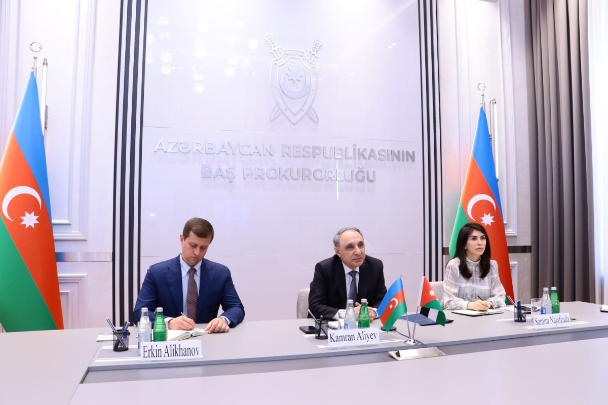 Azərbaycan və İordaniya prokurorluqları arasında memorandum imzalanması barədə razılığa gəlinib
