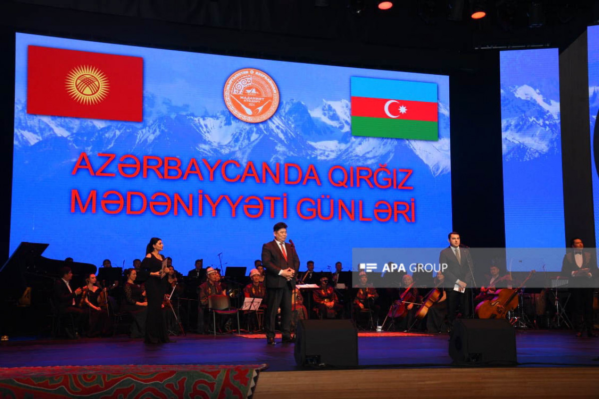 Heydər Əliyev Mərkəzində Qırğızıstanın incəsənət ustalarının konsert proqramı təşkil olunub  - <span class="red_color">FOTO