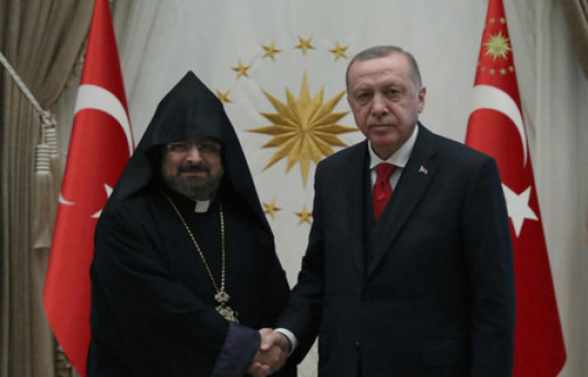 Ərdoğan Türkiyə Ermənilərinin Patriarxına “1915 il hadisələri” ilə bağlı müraciət ünvanlayıb