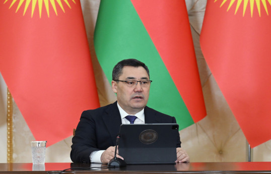 Prezident Sadır Japarov: Birgə Bəyannamə Azərbaycanla Qırğızıstan arasında strateji münasibətlərin daha dərin xarakterini təsbit edir