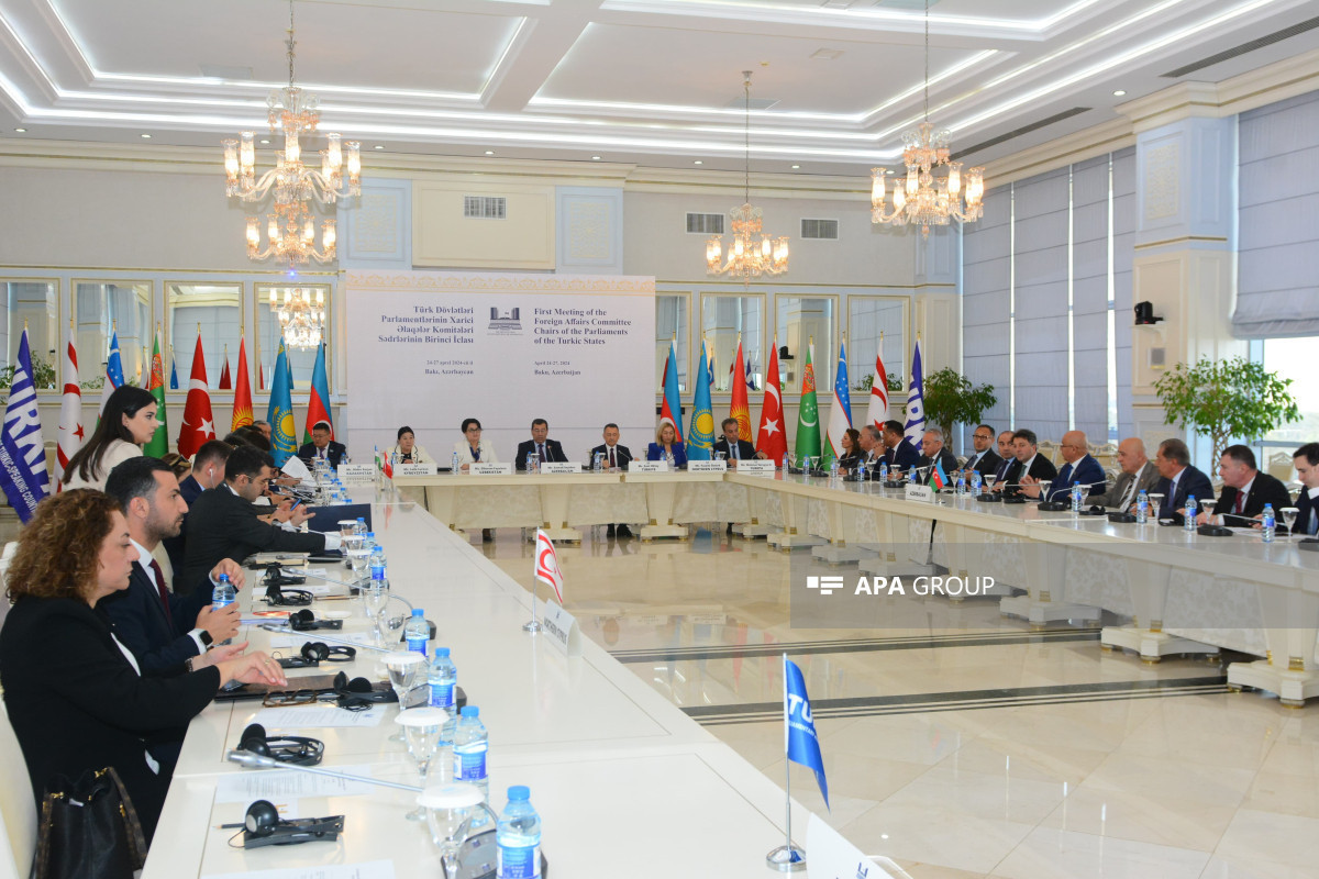 В Баку прошла встреча председателей комитетов по внешним связям парламентов тюркских государств - <span class="red_color">ФОТО