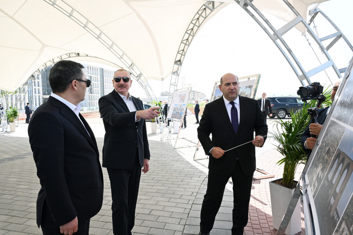 Presidents of Azerbaijan and Kyrgyzstan visited the city of Aghdam-<span class="red_color">UPDATED