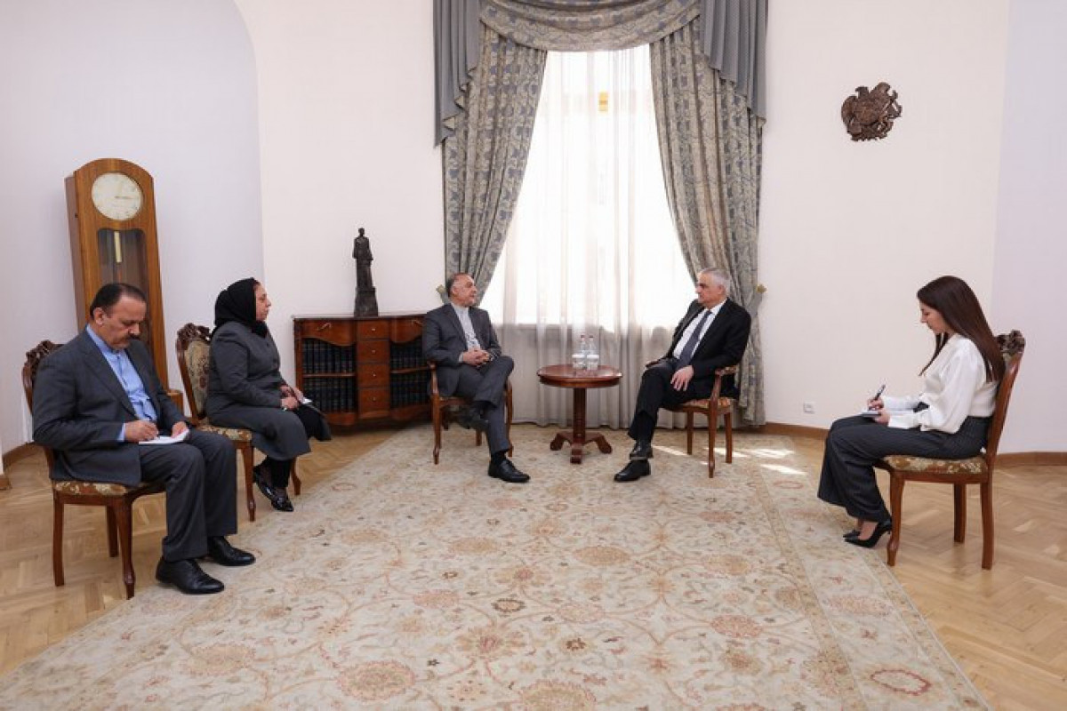 Armenian Deputy PM discussed with Iranian ambassador delimitation process with Azerbaijan