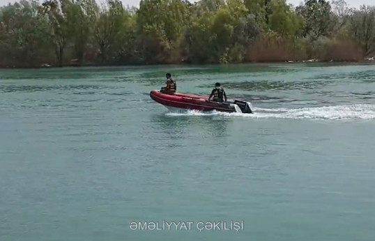 Ceyranbatan kanalında batdığı ehtimal olunan uşağın axtarışları davam edir - VİDEO 