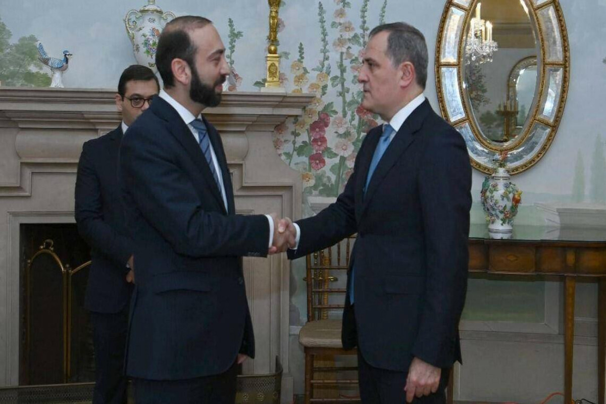 Minister of Foreign Affairs of Armenia Ararat Mirzoyan and Minister of Foreign Affairs of Azerbaijan Jeyhun Bayramov