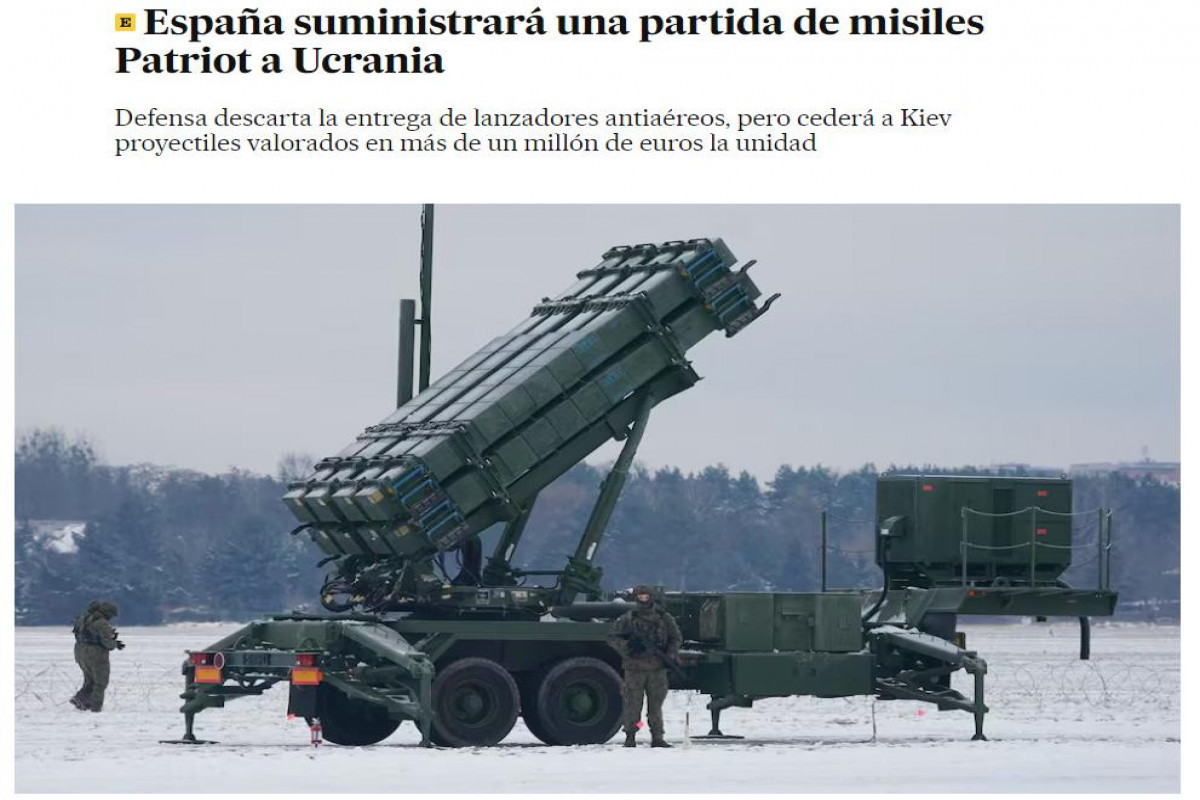 СМИ: Испания предоставит Украине ракеты для ЗРК Patriot