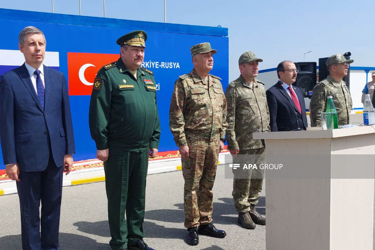 Ağdamdakı Türkiyə-Rusiya Birgə Monitorinq Mərkəzi fəaliyyətini dayandırıb - VİDEO  - FOTO 