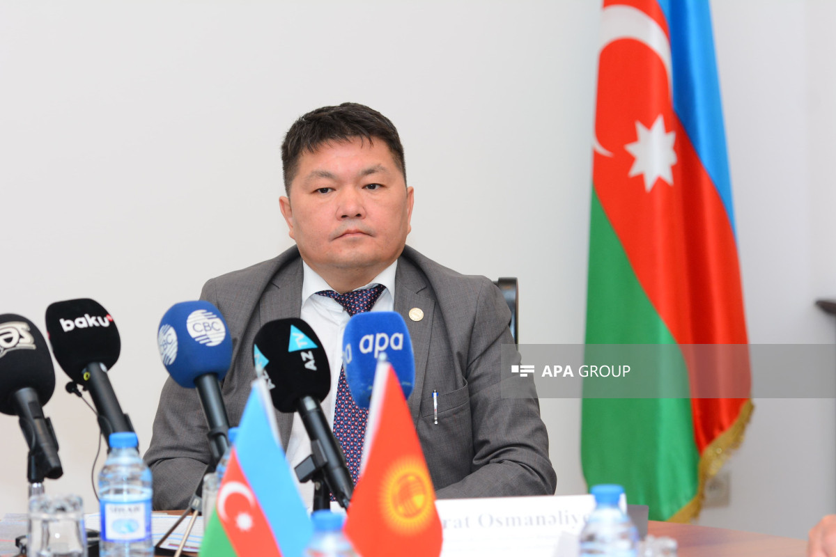 Kairat Osmonaliev, the Ambassador of Kyrgyzstan to Azerbaijan