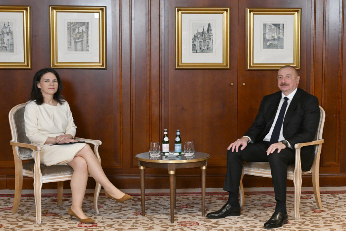 В Берлине началась встреча Президента Азербайджана с главой МИД Германии