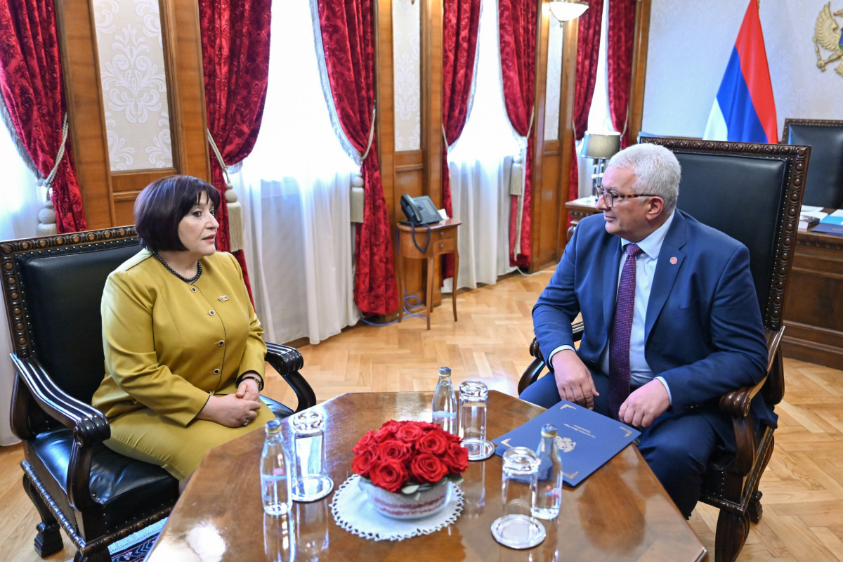 Speaker of Milli Majlis met with President of the Parliament of Montenegro-<span class="red_color">PHOTO