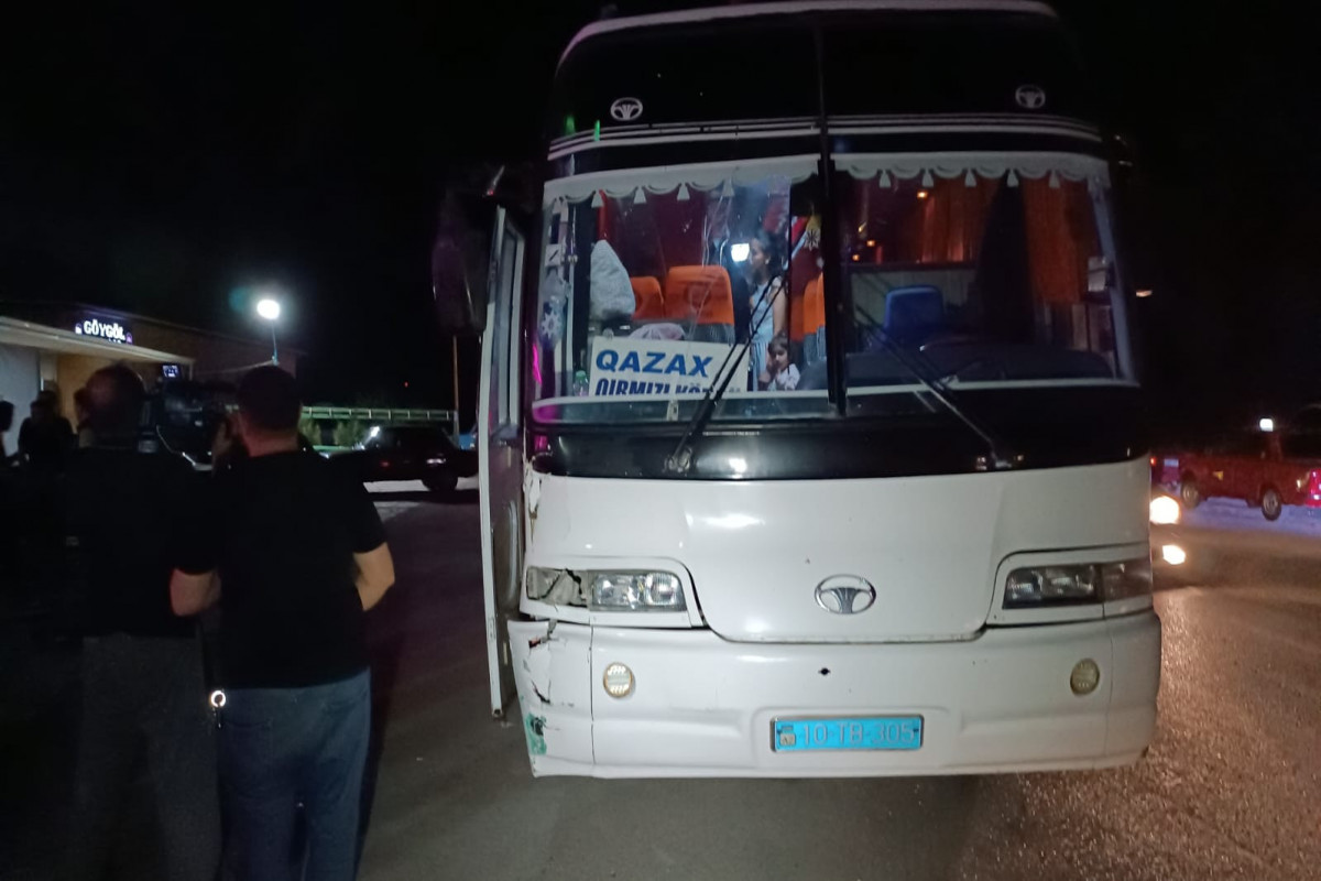 Tovuzda avtobusun vurduğu qadın xəstəxanada ölüb - FOTO  - YENİLƏNİB 