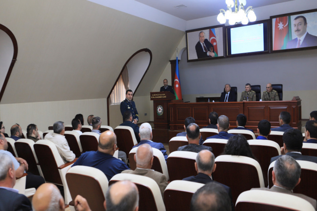 Su hövzələrində təhlükəsizliyin təmin olunması ilə bağlı müşavirələr keçirilib