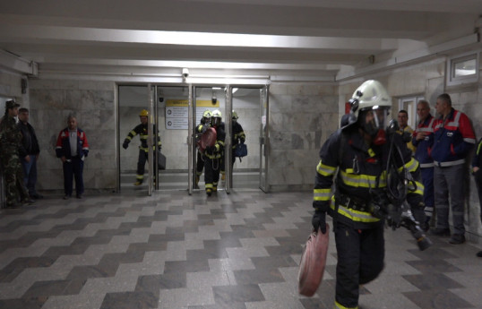 FHN metroda təlim keçirib - VİDEO 