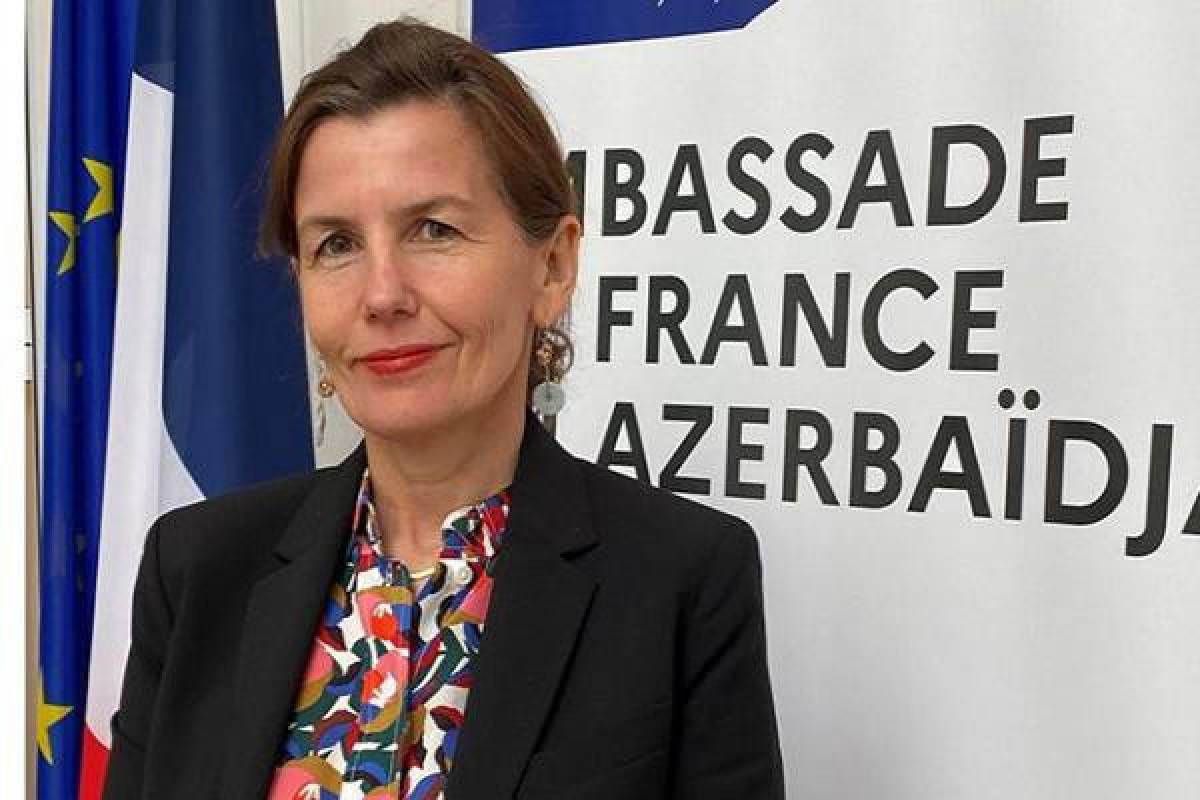 Anne Bouillon, the Ambassador of the French Republic to the Republic of Azerbaijan