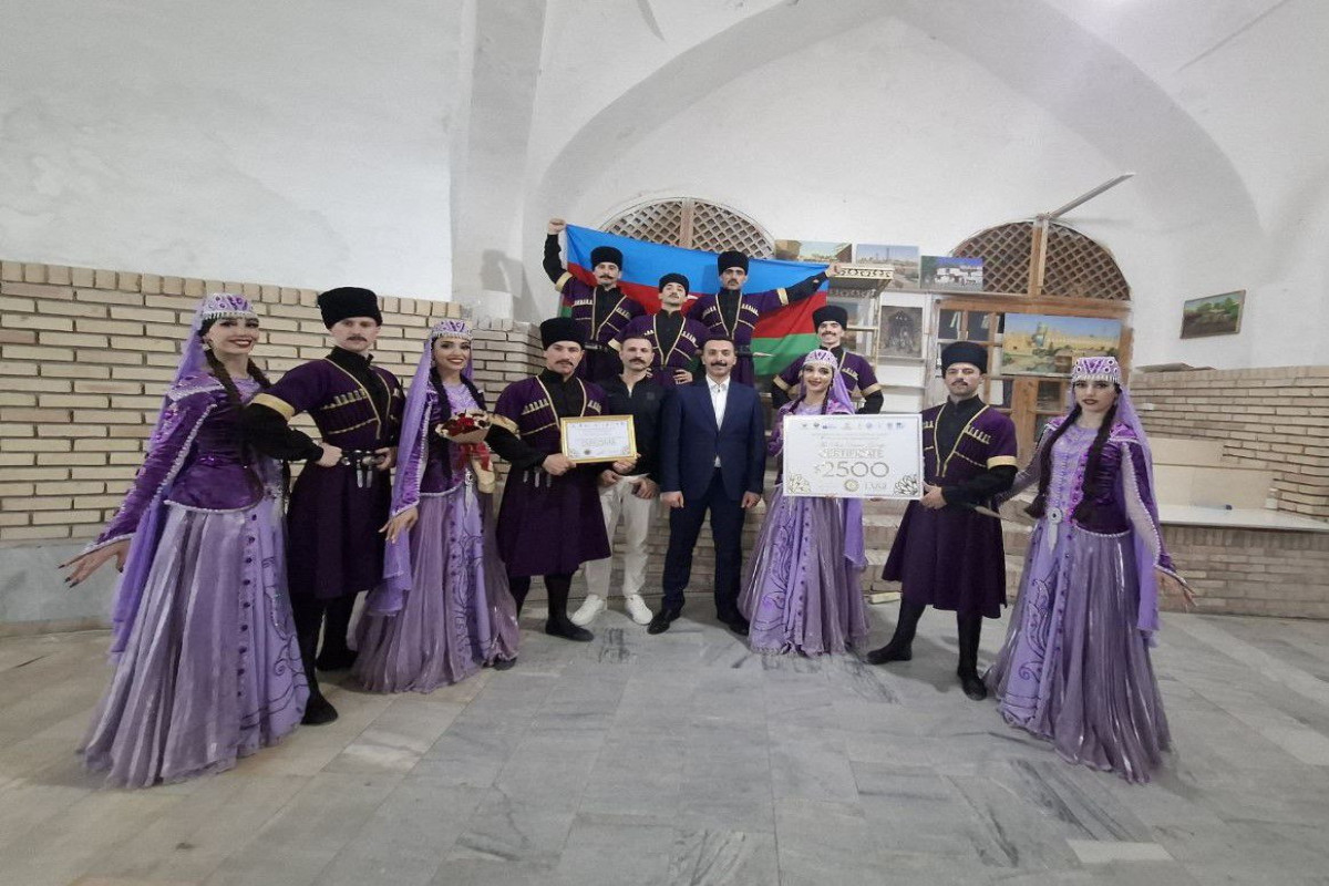 Azərbaycan Dövlət Rəqs Ansamblı beynəlxalq festivalda qalib olub
