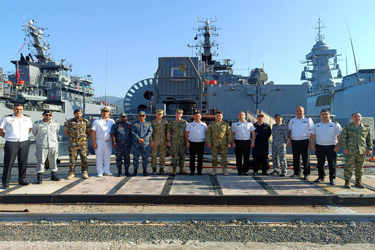 Azerbaijan Army servicemen participated in exercises held in Mediterranean Sea