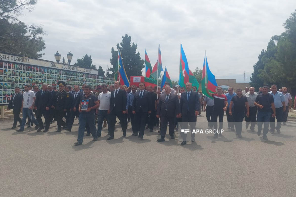 Birinci Qarabağ müharibəsində şəhid olan Surxay Məmmədovun qalıqları dəfn edilib - FOTO 