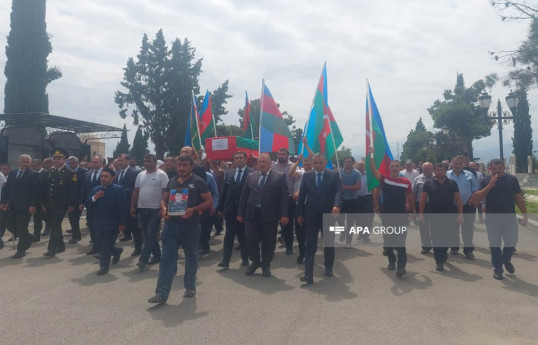 Birinci Qarabağ müharibəsində şəhid olan Surxay Məmmədovun qalıqları dəfn edilib - FOTO 