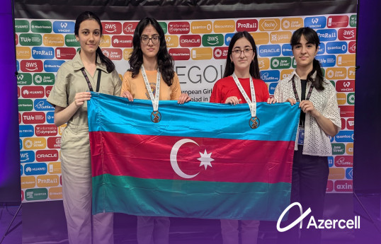 Azərbaycan məktəbliləri Avropa Qızlar İnformatika Olimpiadasında medal qazanıblar