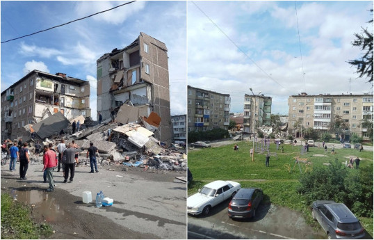Rusiyada binada partlayışda ölənlərin sayı 10-a çatıb, onlardan 5-i uşaqdır - YENİLƏNİB 2 