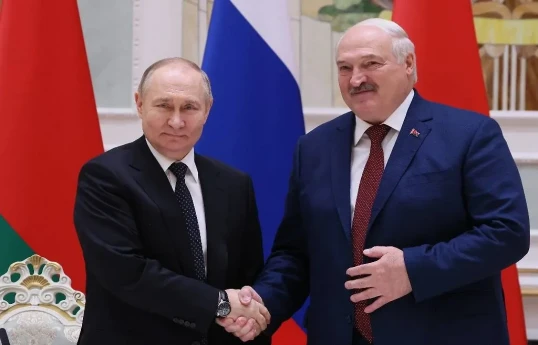 Rusiya prezidenti Vladimir Putin - Belarus prezidenti Aleksandr Lukaşenko
