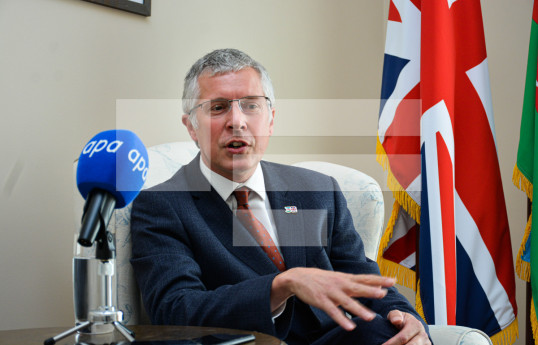 Britaniya səfiri Qızılhacılıdakı mina partlayışı ilə bağlı paylaşım edib