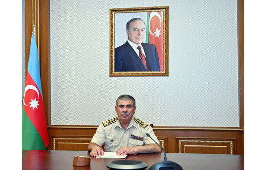Nazir: Heç kimin bizimlə ultimatumla danışa bilməməsi üçün ordunun döyüş hazırlığı daim yüksək səviyyədə saxlanılmalıdır