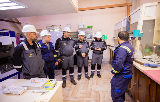 “AzerGold” QSC-nin İşçi qrupu Gədəbəydəki mədənlərə baxış keçirib - FOTO 