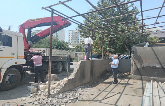 Gəncədə qanunsuz tikintilərə qarşı monitorinqlər davam etdirilir