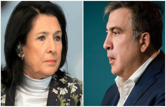 Salome Zurabişvili - Mixail Saakaşvili